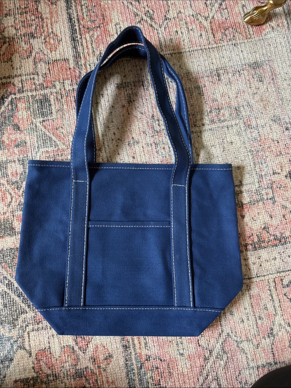 Navy / royal blue Canvas Everyday Tote Bag - Unbranded